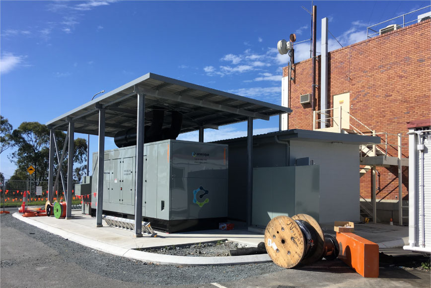 Molendinar Water Treatment Plant Standby Diesel Generator - Eneraque