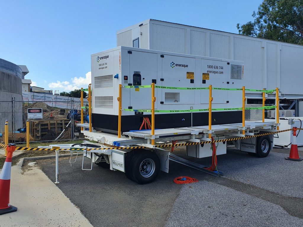 Trailer Mounted 650kVa Eneraque Rapid Response Diesel Generators - Mobile Diesel Generators