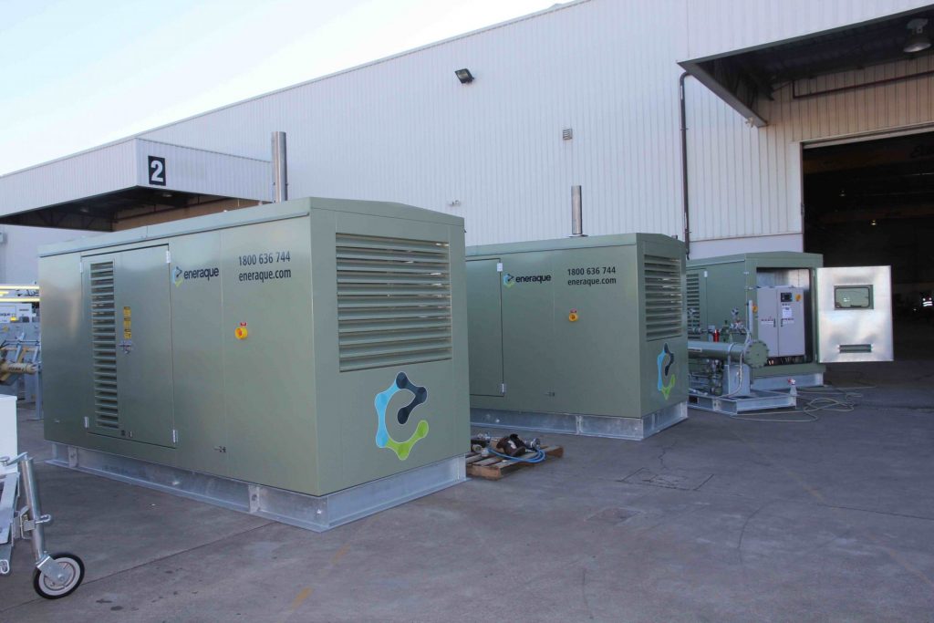 Natural Gas Fired Power Generation Solution - Eneraque Gas Generators