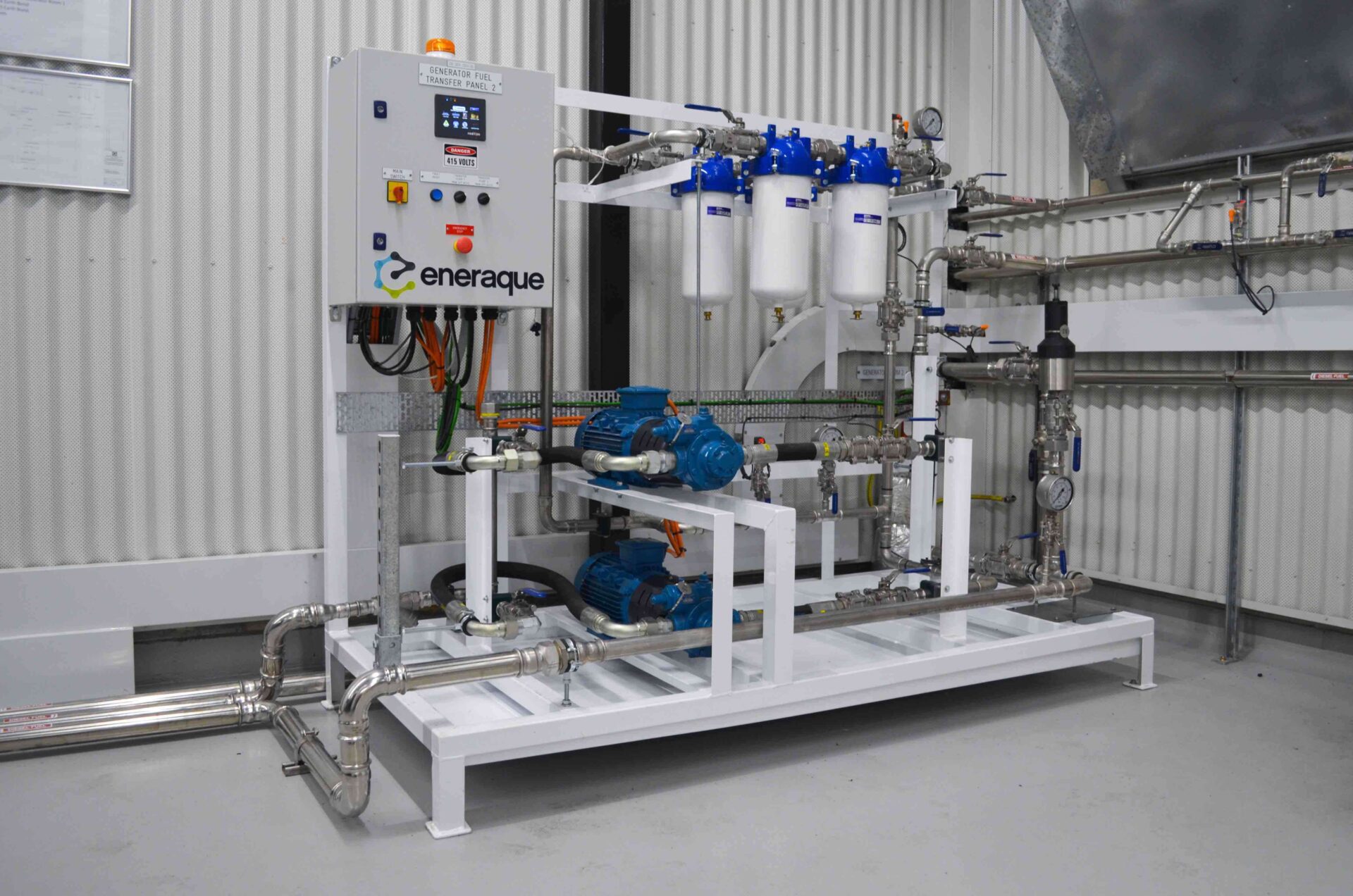 Rockhampton Hospital Diesel Generator Fuel System - Eneraque
